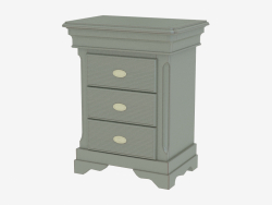 Bedside table with three drawers FS2206