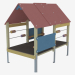 3d модель Детский игровой домик (5012) – превью