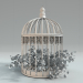 3D Dekoratif kafes modeli satın - render
