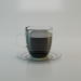 3d модель Glass cup / Стеклянная кружка – превью