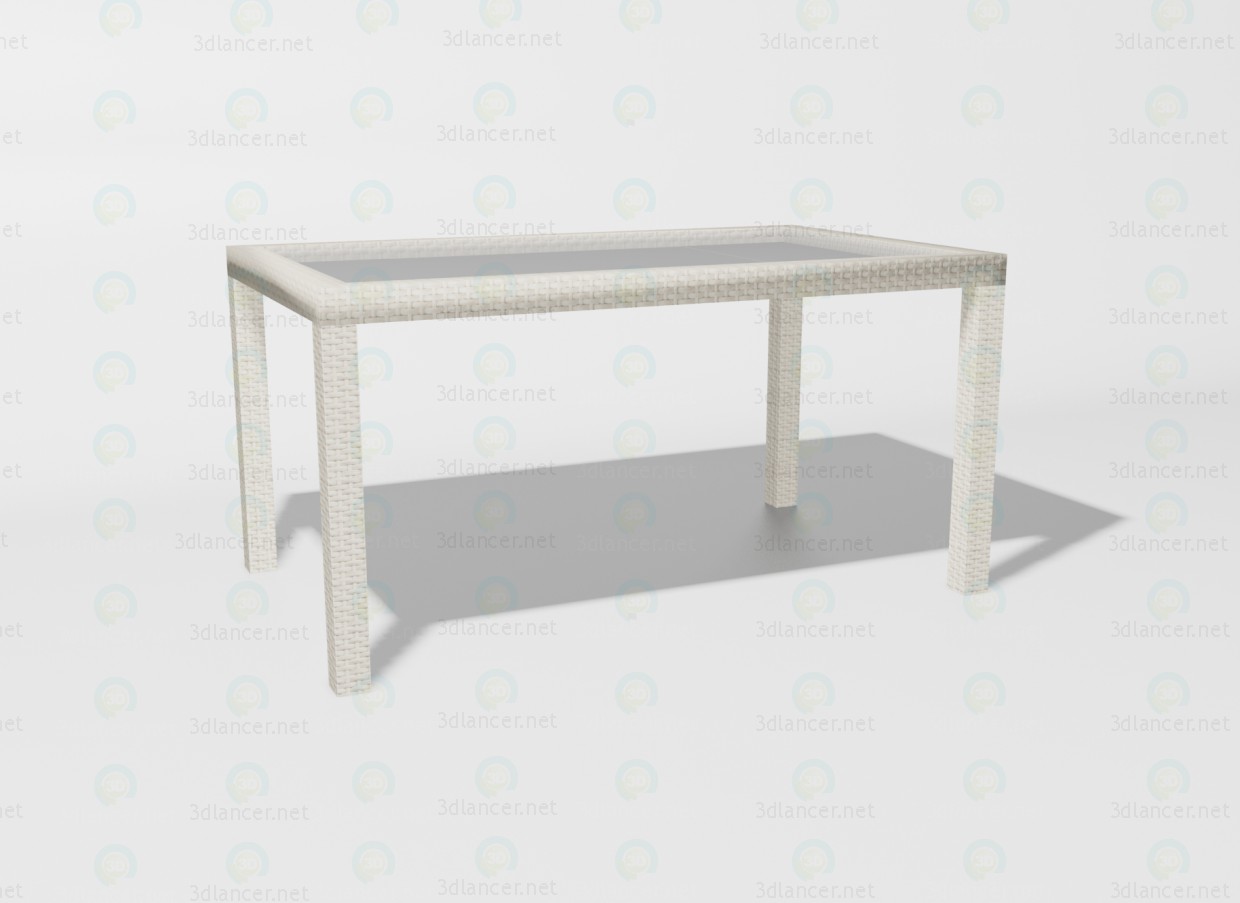 modello 3D Toro tavolo - anteprima