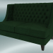 Modelo 3d Fortuna do sofá (verde escuro) - preview