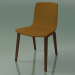3d model Chair 3955 (4 wooden legs, upholstered, walnut) - preview