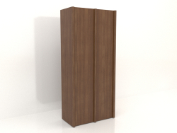 Wardrobe MW 05 wood (1260x667x2818, wood brown light)