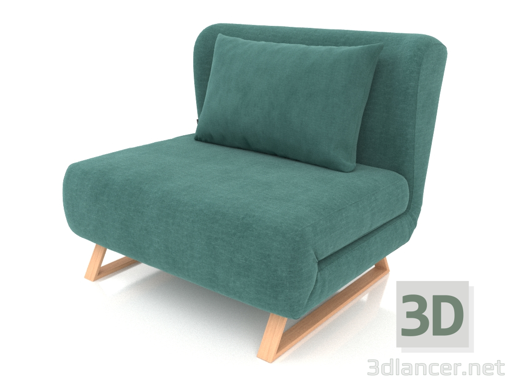 3d model Armchair-bed Rosy 4 - preview