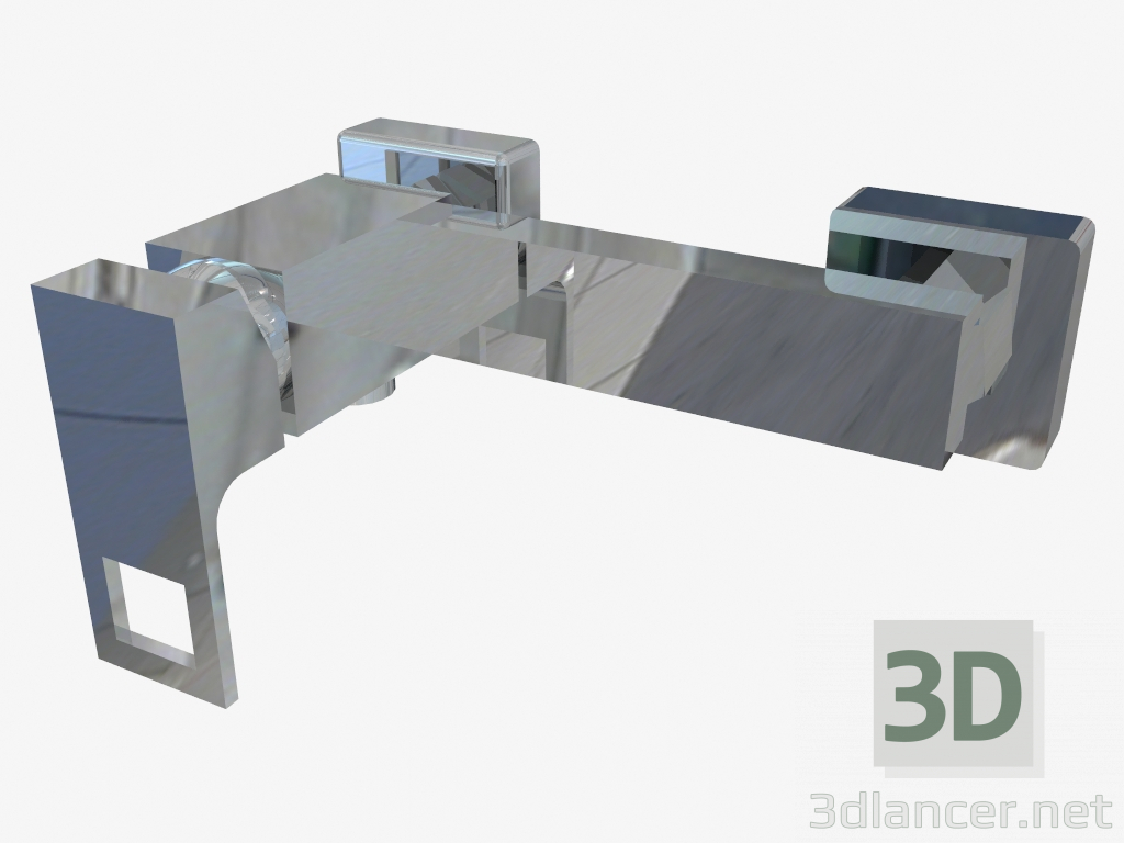 3D modeli Anemon duş seti olmayan duş bataryası (BCZ 040M) - önizleme