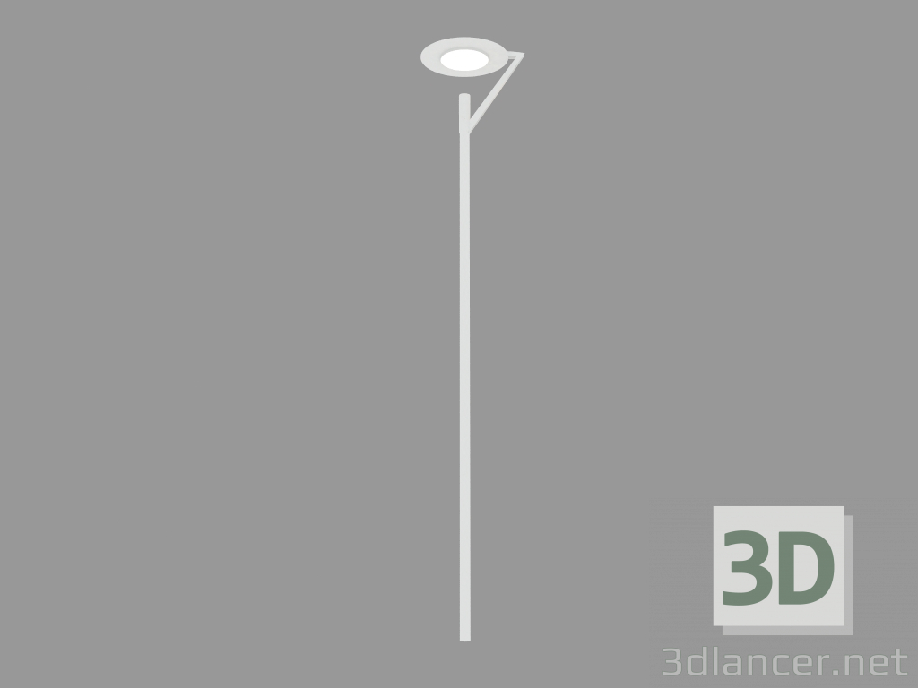 modello 3D Lampione stradale MINISLOT AVANT-GARDE SYMMETRIC (S3963 + S2848) - anteprima