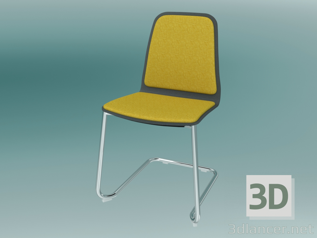 modèle 3D Chaise visiteur (K31V1) - preview