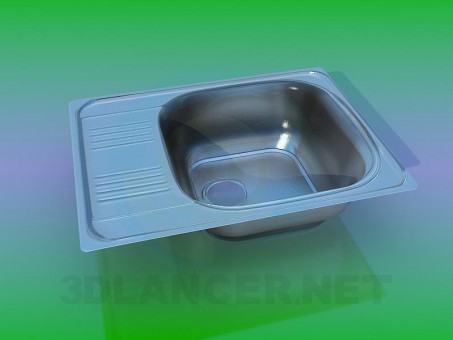 3d модель Кухонна мийка – превью