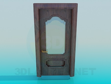 3d модель Двері – превью