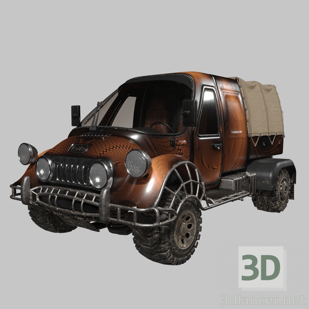 MVm Auto 3D-Modell kaufen - Rendern