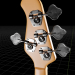 modello 3D di Basso, chitarra elettrica comprare - rendering