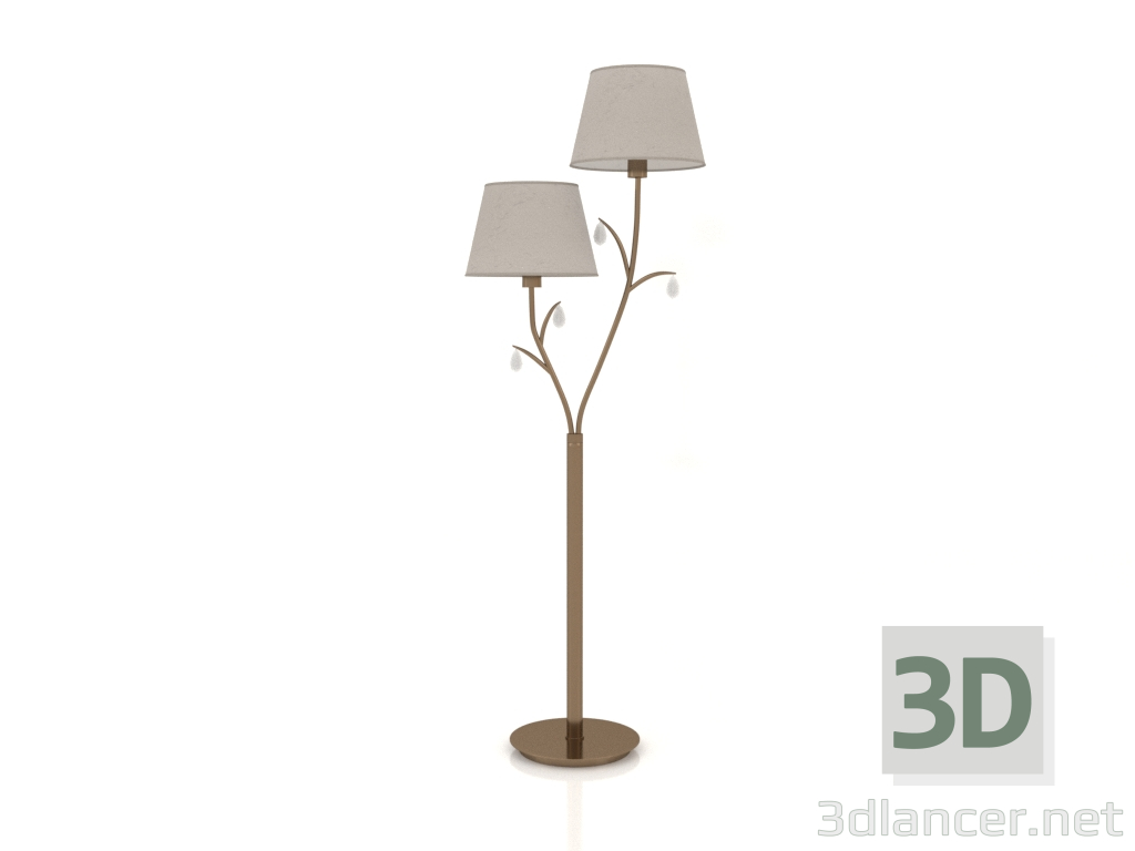 modello 3D Lampada da terra (6340) - anteprima