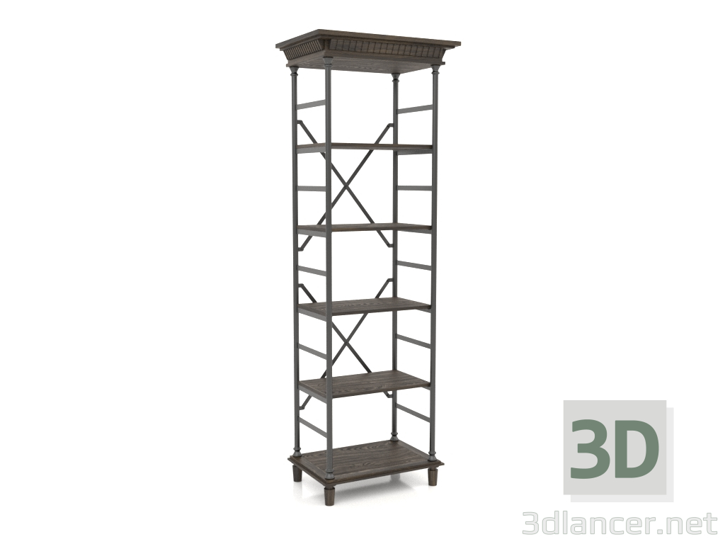 3D Modell Rack (1 Abschnitt) - Vorschau