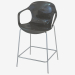 3d model Bar chair with armrests Nap - preview