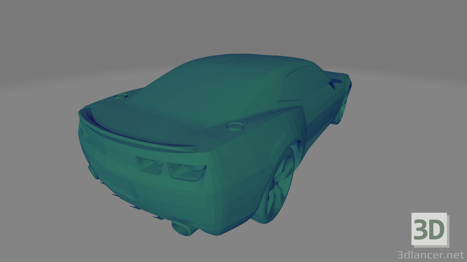 Ford GT40 - Druckbares Spielzeug 3D-Modell kaufen - Rendern