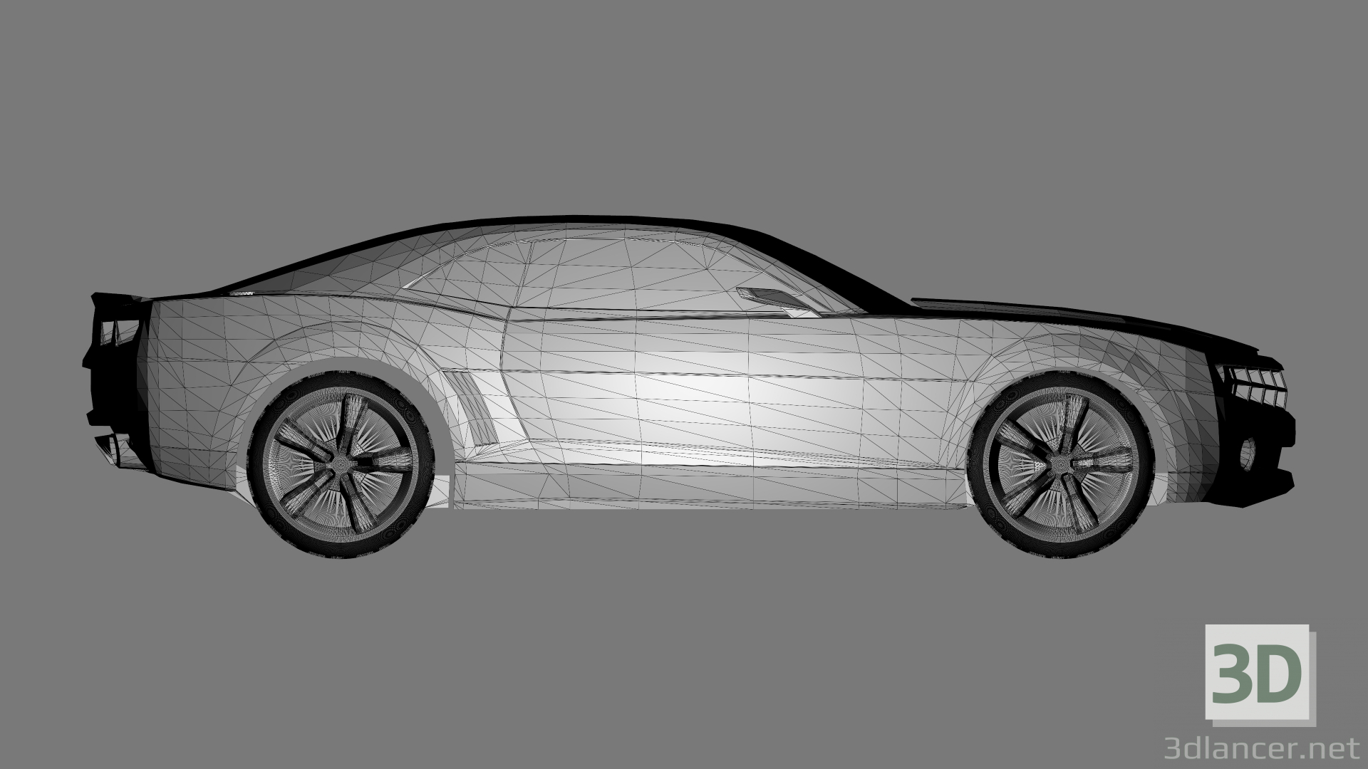 modello 3D di Ford GT40 - Giocattolo stampabile comprare - rendering
