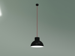 Lámpara colgante Works (negro-rojo)
