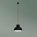 3d model Pendant lamp Works (black-red) - preview