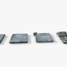 3D Çimento + Yosun + Boya fayansları modeli satın - render