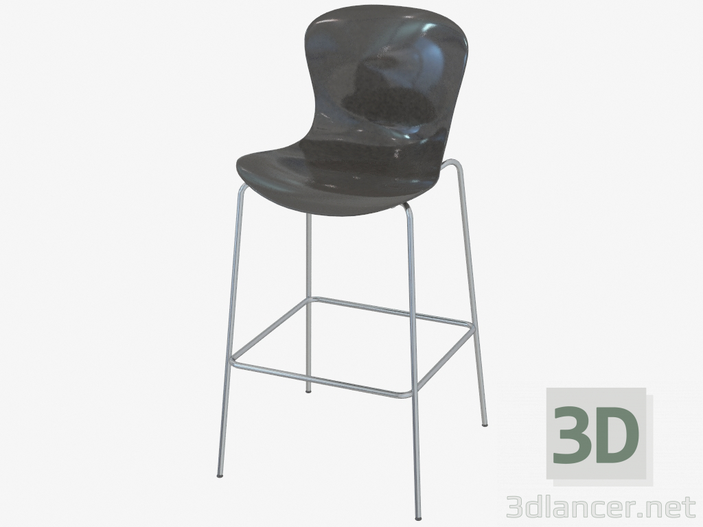 3D Modell Bar Nap Stuhl (Option 1) - Vorschau