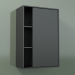 3d модель Настенный шкаф с 1 правой дверцей (8CUCBCD01, Deep Nocturne C38, L 48, P 24, H 72 cm) – превью
