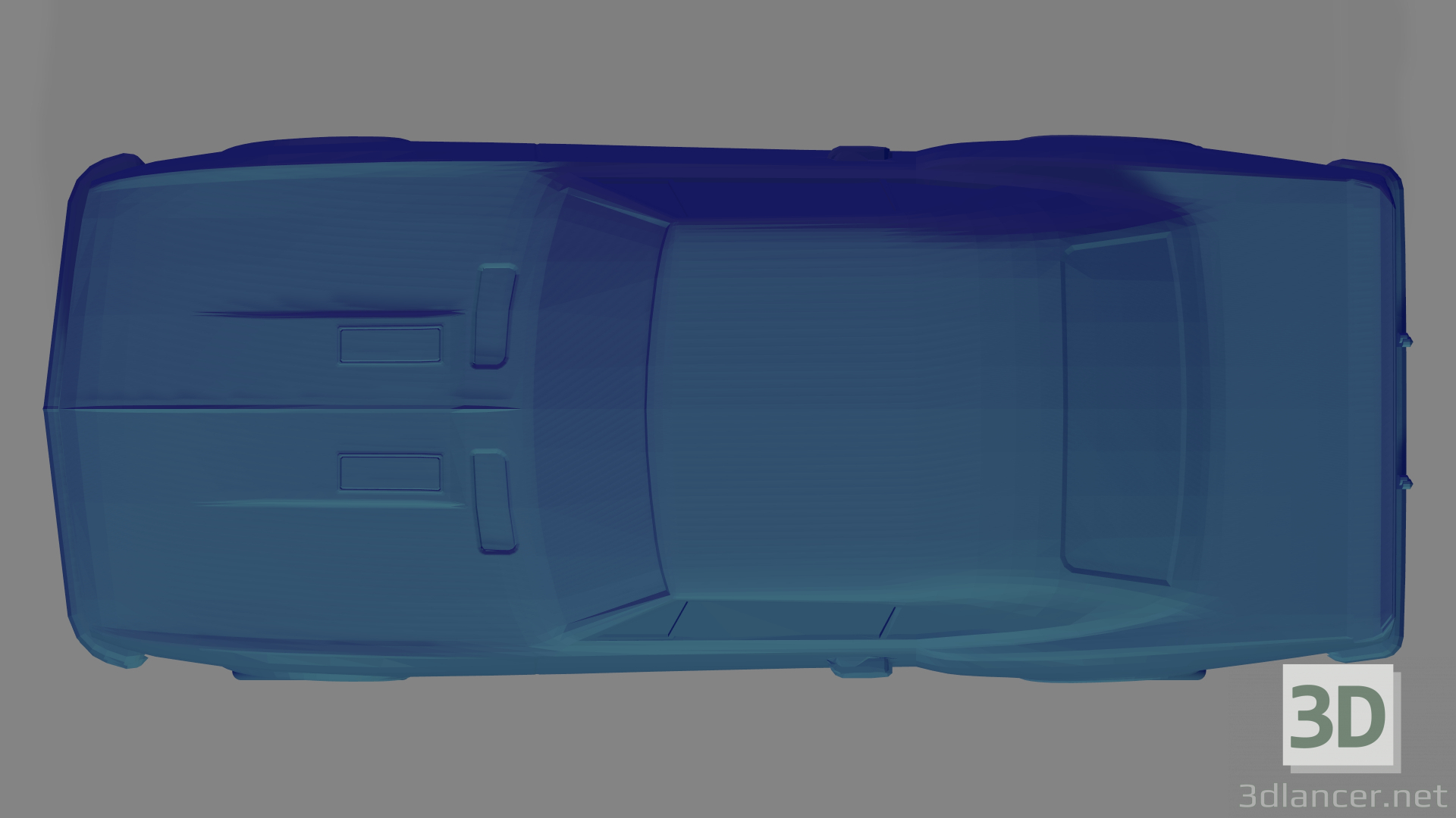 Chevrolet Camaro SS 67 - Printable toy 3D modelo Compro - render