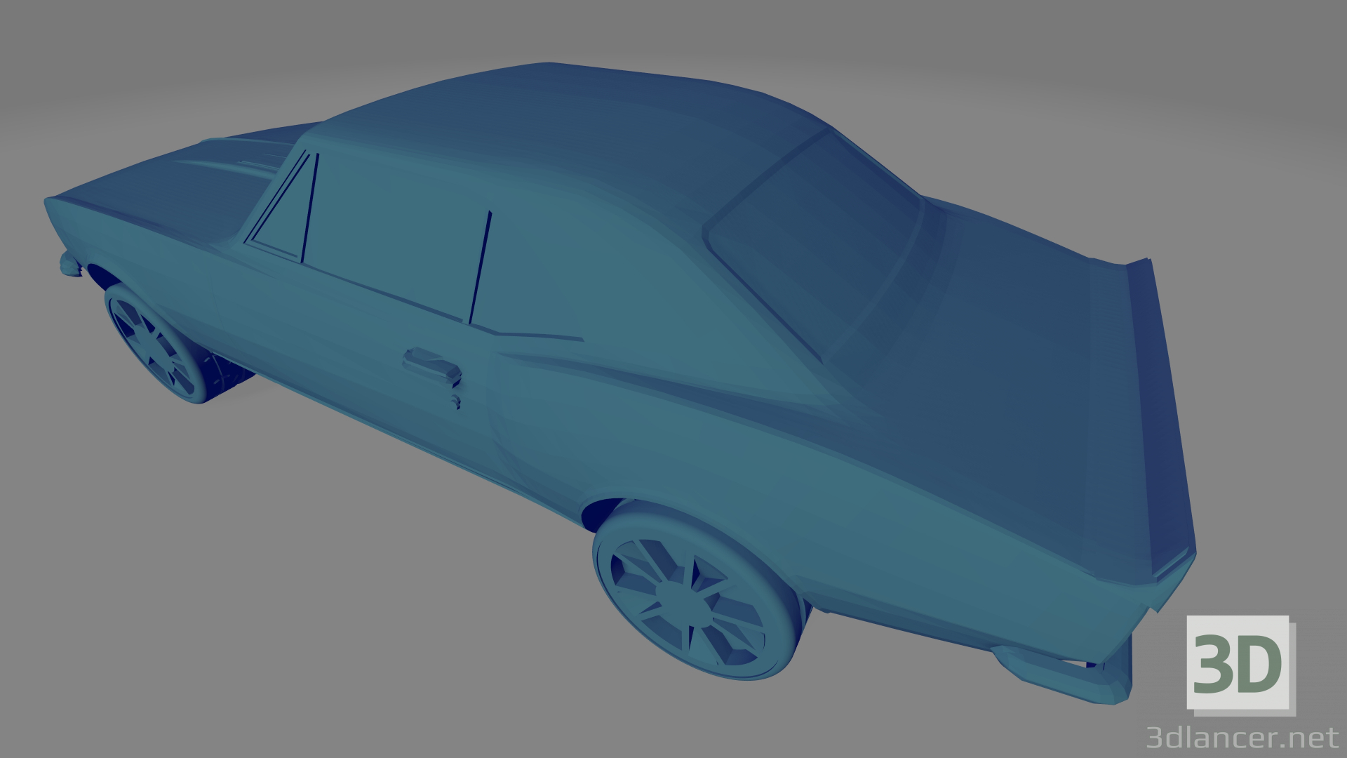 Chevrolet Camaro SS 67 - Bedruckbares Spielzeug 3D-Modell kaufen - Rendern