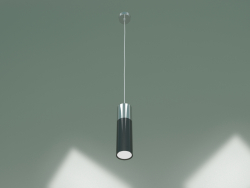Lampada a sospensione Double Topper 50135-1 LED (cromo-nero perla)