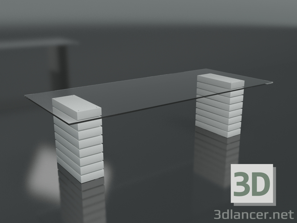 modello 3D Tavolo 59° - 15° HÄLLABROTTET - anteprima