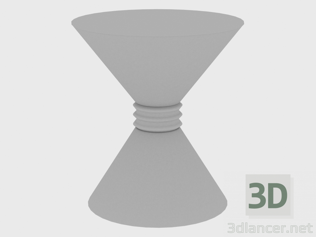 3d model Coffee table ANGIE SMALL TABLE A + D (d42xH46) - preview