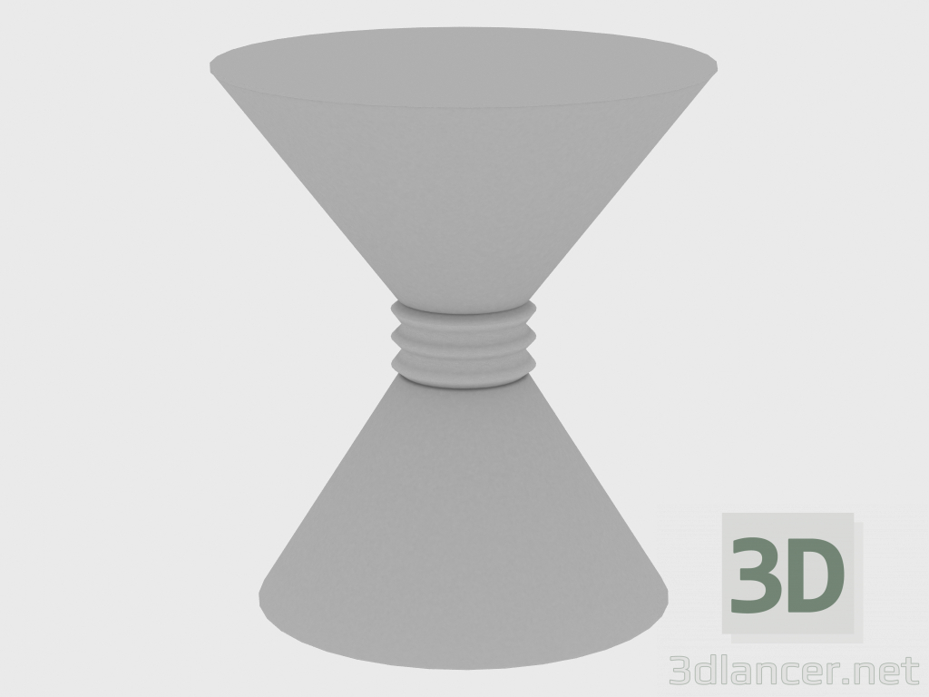 modello 3D Tavolino ANGIE SMALL TABLE A + D (d42xH46) - anteprima