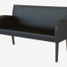 3D Modell Leder modernes Sofa Iber 2 - Vorschau