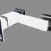 3D Modell Brausebatterie ohne Duschgarnitur - chrom weiß Anemon (BCZ W400) - Vorschau