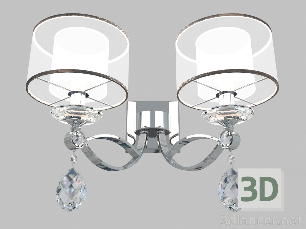 3D Modell Wandlampe (1602A) - Vorschau