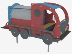 Equipo de juegos infantiles Camión con tanque (5128)