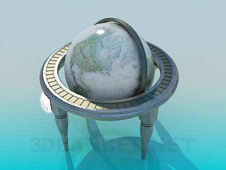 3d model Mundo - vista previa