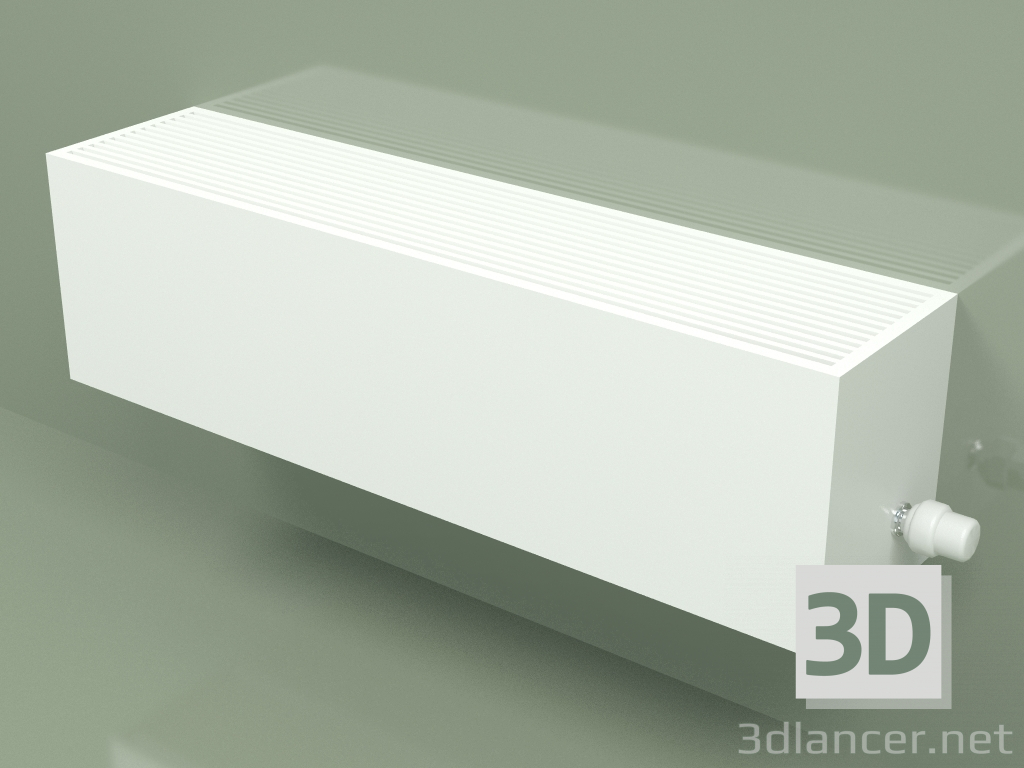 modello 3D Convettore - Aura Slim Basic (280x1000x230, RAL 9016) - anteprima