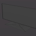 3d модель Черный телевизор с изображениями – превью