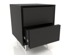 Mueble TM 012 (abierto) (400x400x500, madera negro)