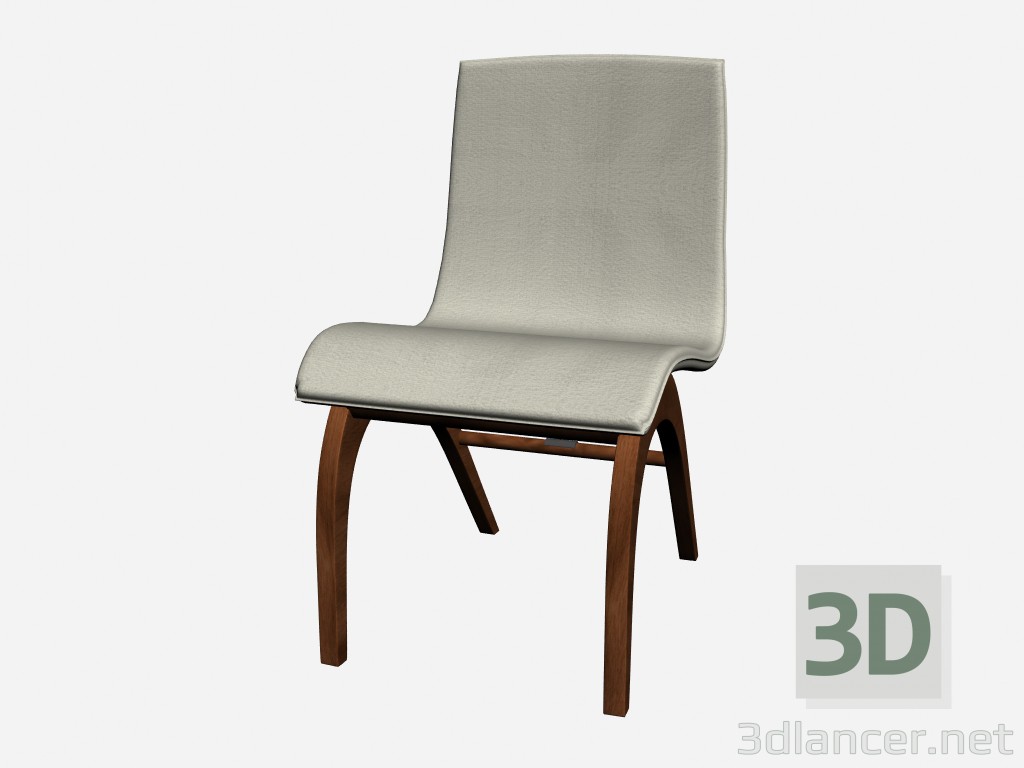 Modelo 3d Cadeira sem braços linha HERMAN - preview
