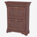 3d model Shoe cabinet with two doors FS3313 - preview