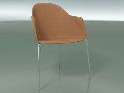 Крісло 2220 (4 ніжки, CRO, поліпропілен РС00004)