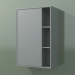 3d model Wall cabinet with 1 left door (8CUCBCD01, Silver Gray C35, L 48, P 24, H 72 cm) - preview