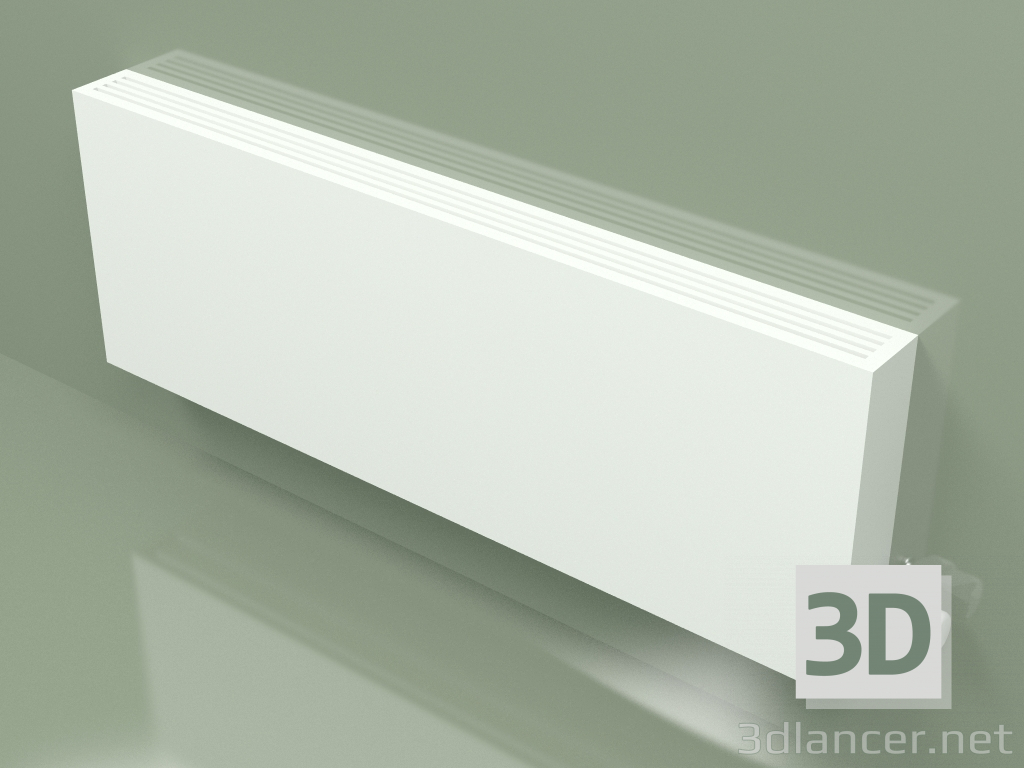 Modelo 3d Convector - Aura Slim Basic (350x1000x80, RAL 9016) - preview