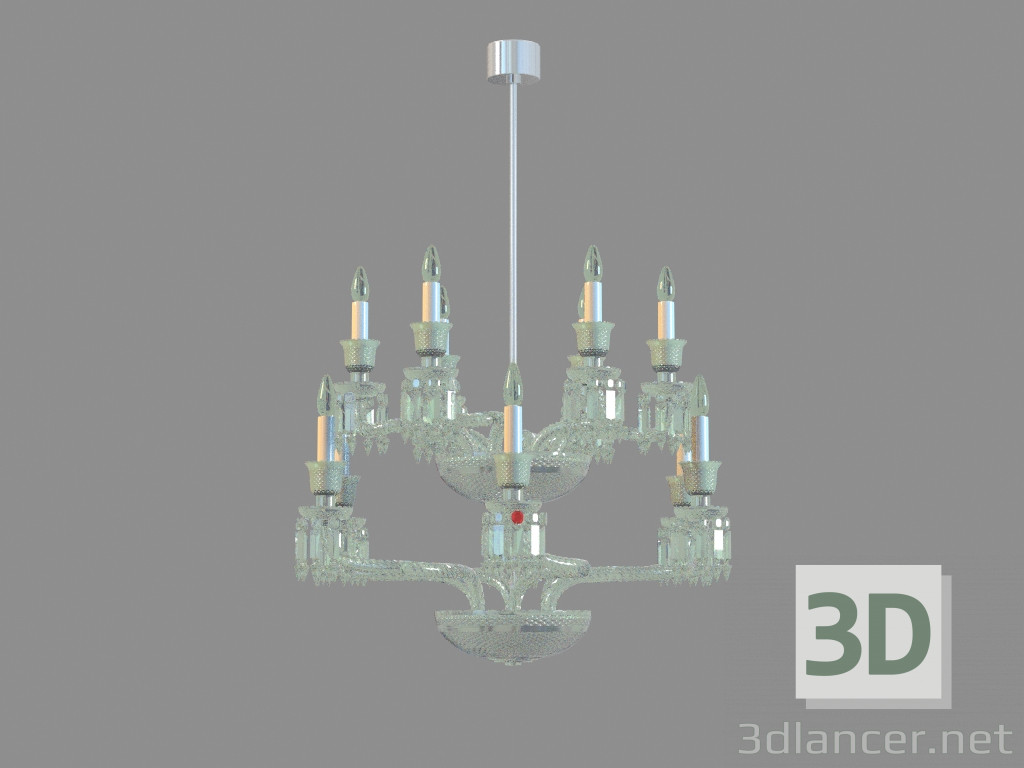 modello 3D Люстра TOURBILLON 12L - anteprima