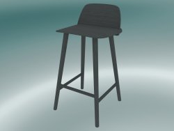 Bar stool Nerd (65 cm, Dark Gray)