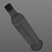 3d 3D Bottle model buy - render