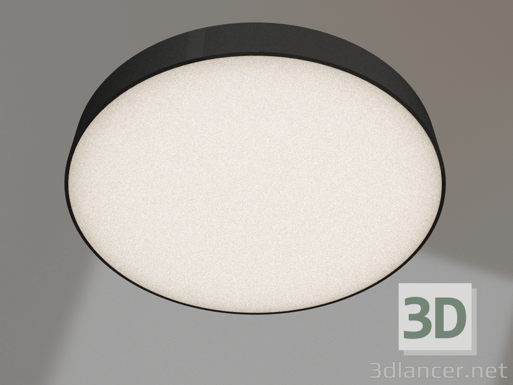 modello 3D Lampada SP-PLATO-R1000-115W Day4000 (BK, 120 gradi, 230V) - anteprima