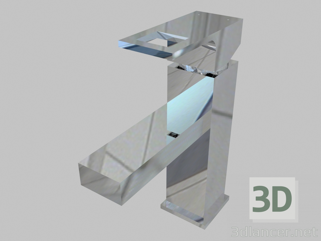 3D modeli Lavabo bataryası Anemon (BCZ 021M) - önizleme